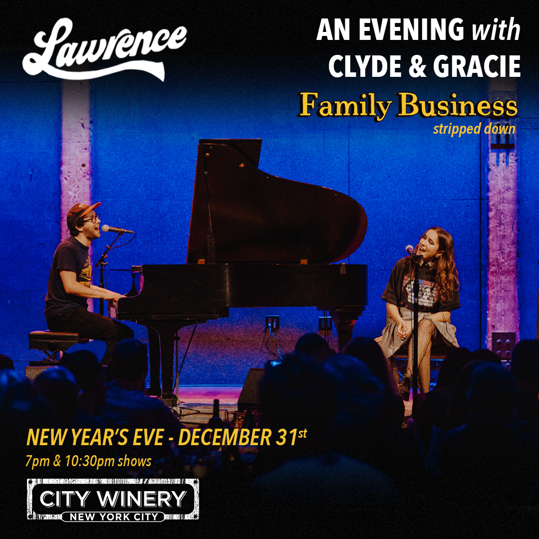 Lawrence  - NYE Early Show @ City Winery // New York, NY (Tue, Dec 31, 2024) 7pm Show - Stage Premier